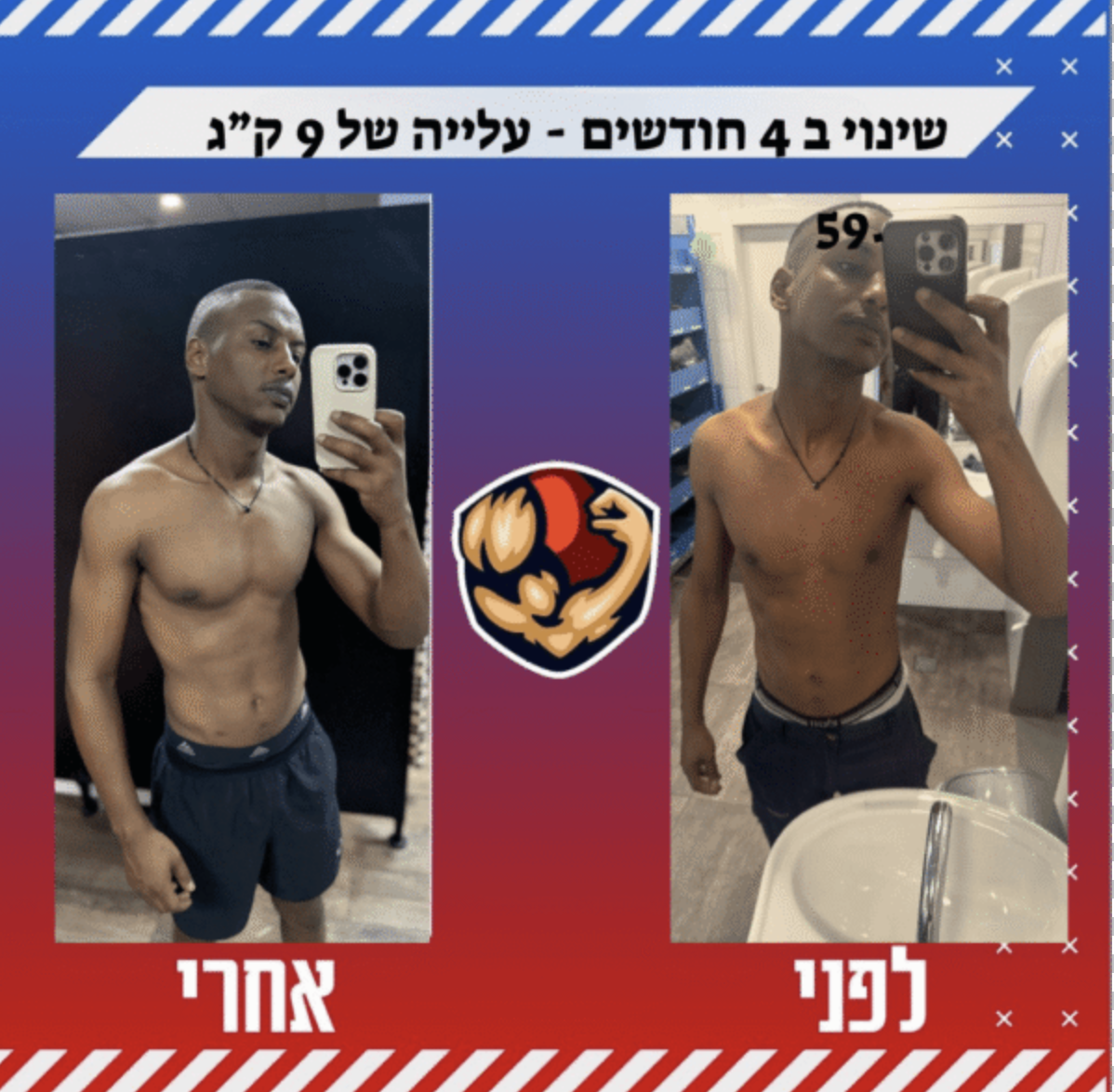 לפני אחרי