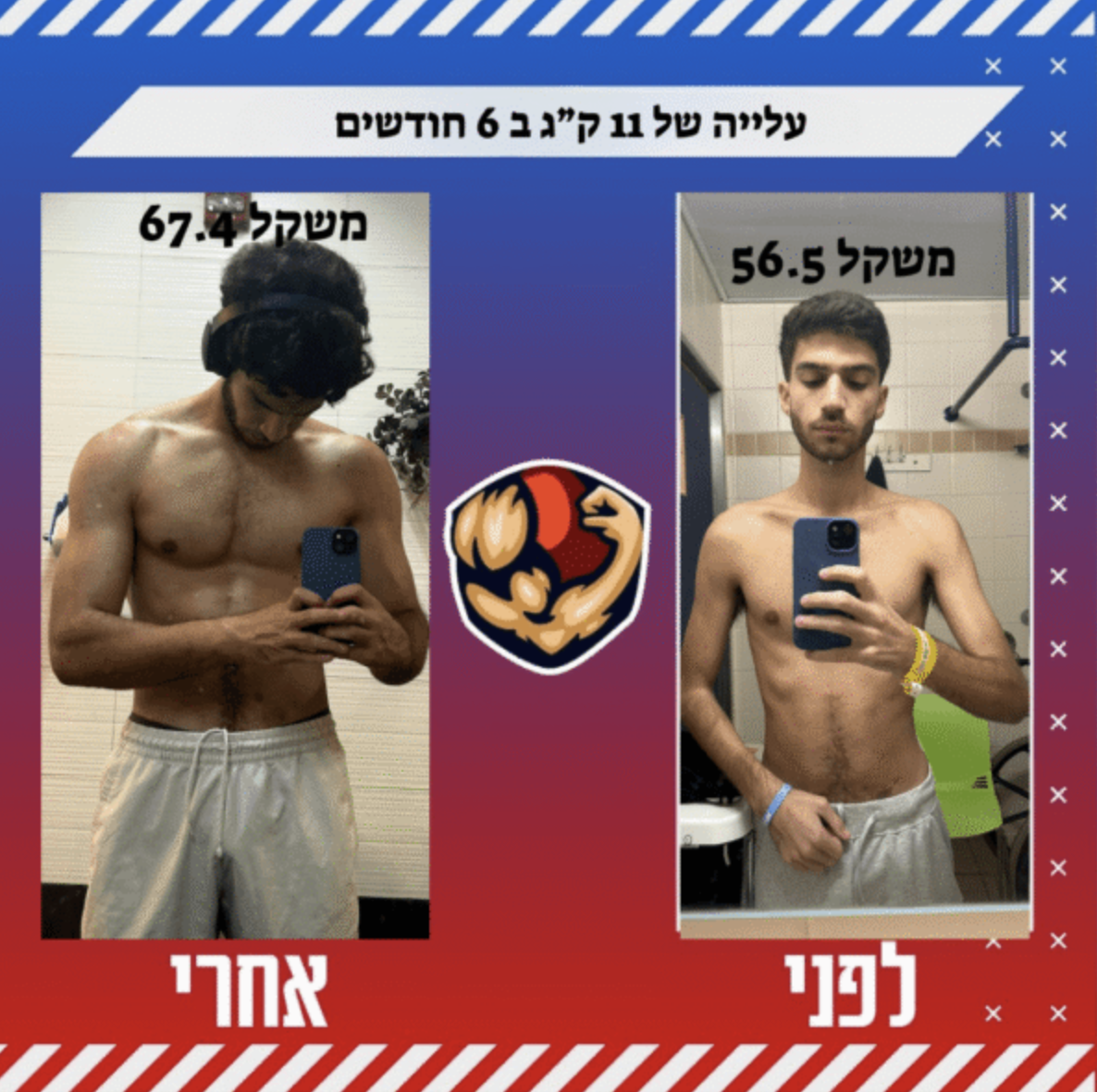 לפני אחרי